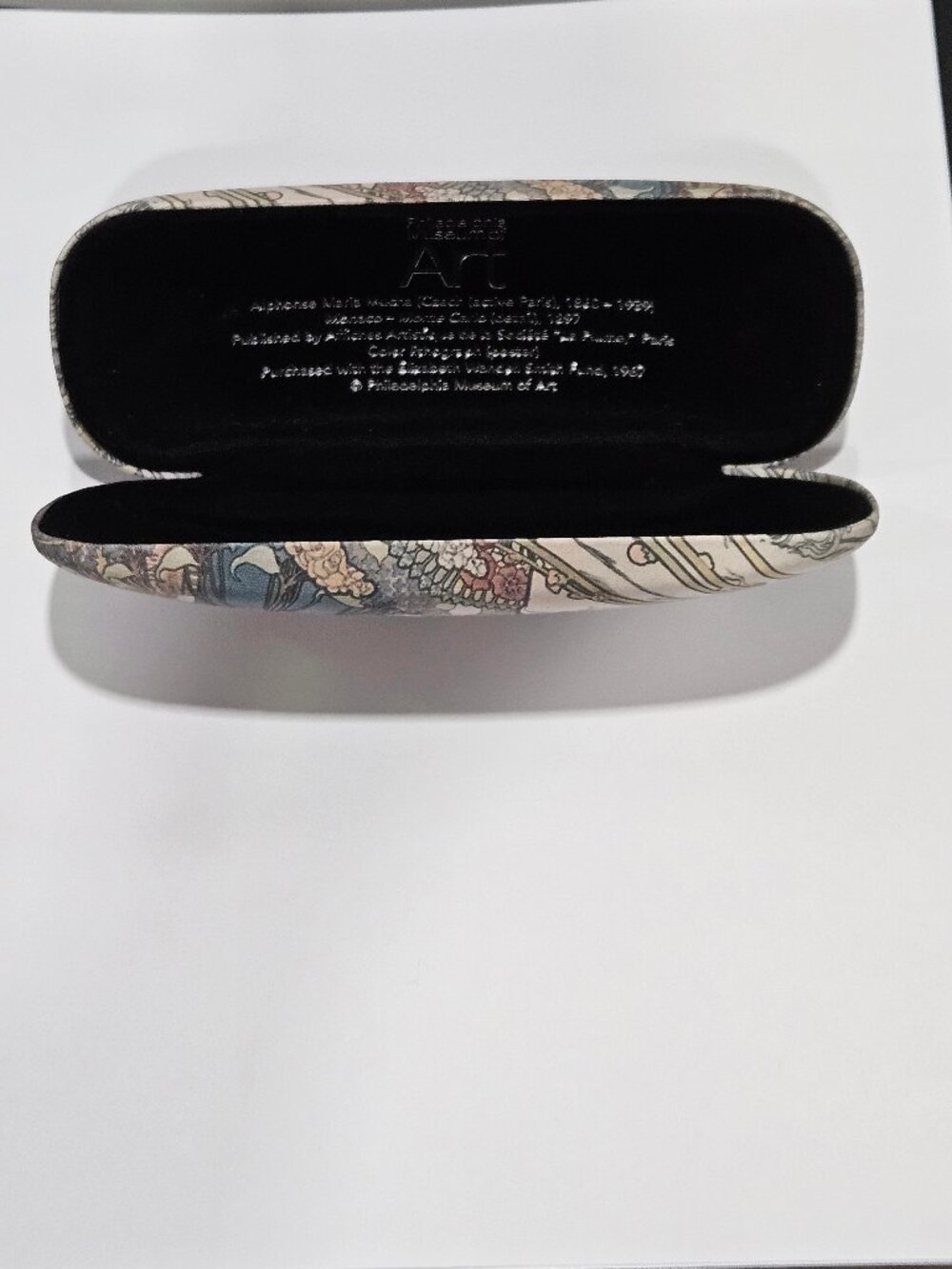 Alphonse Mucha Eyeglass Case - Monaco: Monte Carlo Sunglasses Art Nouveau Modern - Picture 5 of 6